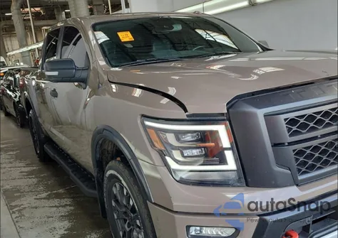 2021 Nissan Titan Sv z USA, uszkodzony, nr VIN 1N6AA1ED9MN525289